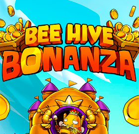 logo bee hive bonanza