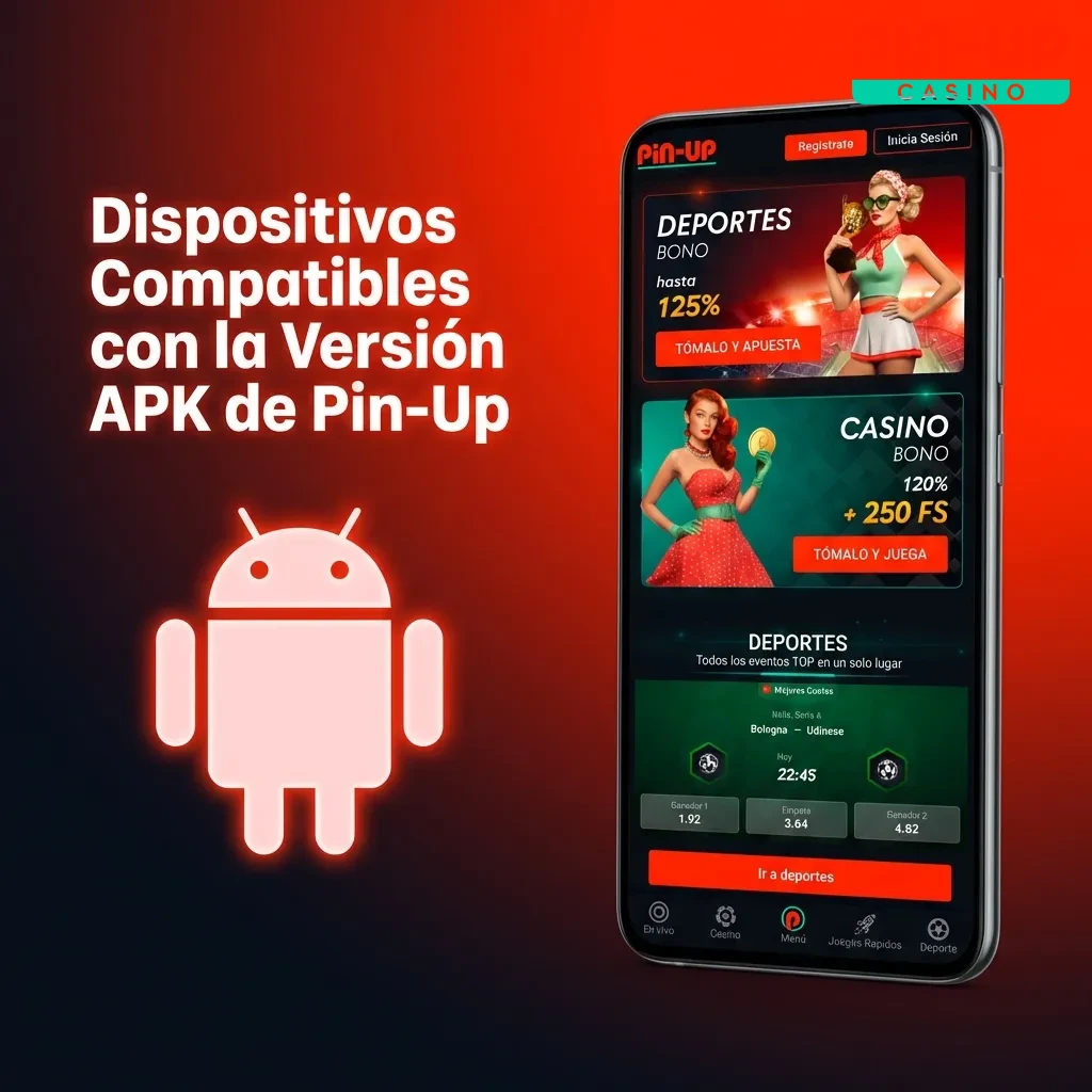 Pin-Up APK compatibility table showing supported Android device models from Samsung, Sony, Huawei, OnePlus, Oppo, Google, Xiaomi, Poco