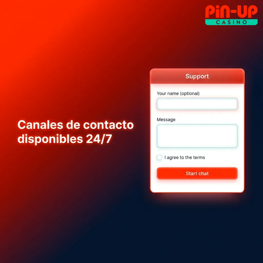Soporte técnico 24/7: chat en vivo, correo, formulario web, redes sociales y centro de ayuda disponibles siempre.
