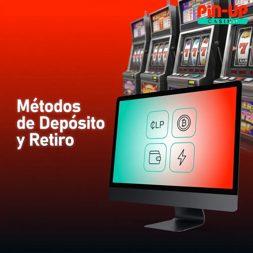 Pin-Up payment options for Chile including bank transfers, digital wallets, and cryptocurrencies