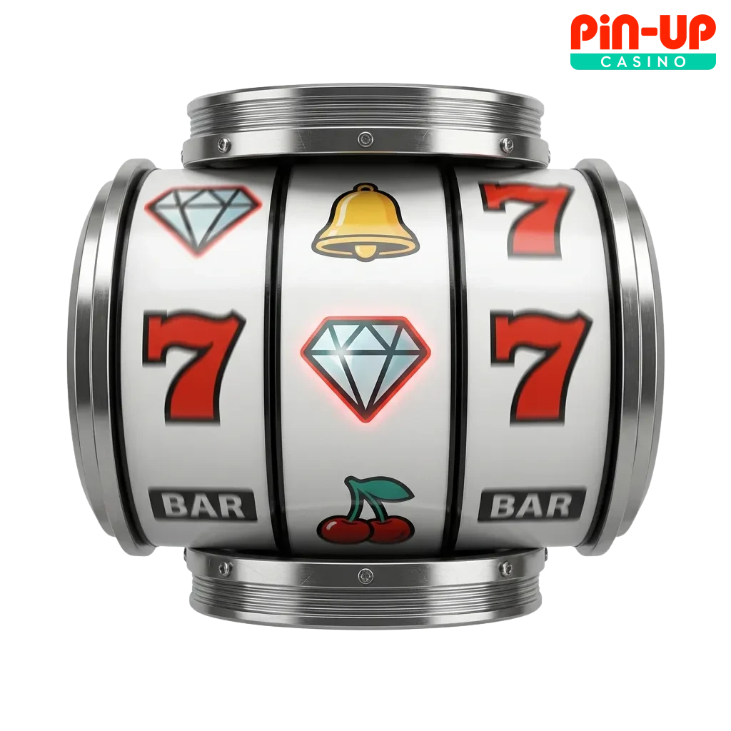Pin-Up Casino Chile featuring over 5,000 slot games with bonus rounds, jackpots, and 120% welcome bonus up to 5M CLP
